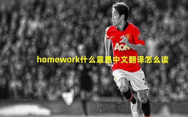 homework什么意思中文翻译怎么读