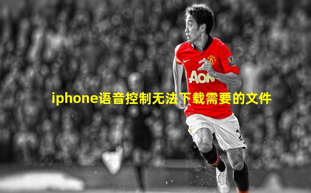 iphone语音控制无法下载需要的文件