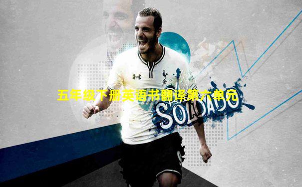 五年级下册英语书翻译第六单元