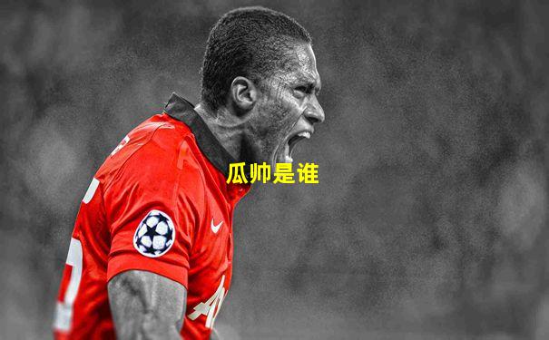 瓜帅是谁