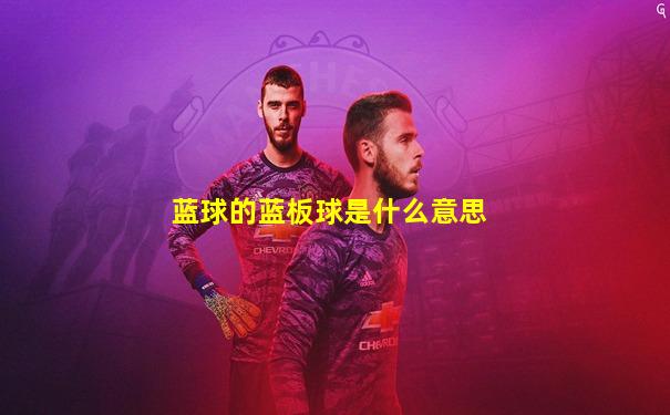蓝球的蓝板球是什么意思